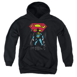 Superman Dark Alley - Youth Hoodie Youth Hoodie (Ages 8-12) Superman   