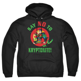 Superman Say No To Kryptonite - Pullover Hoodie Pullover Hoodie Superman   