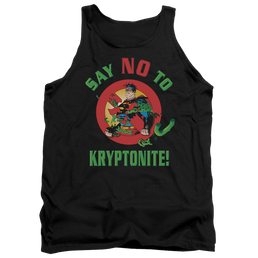 Superman Say No To Kryptonite - Men's Tank Top Men's Tank Superman   
