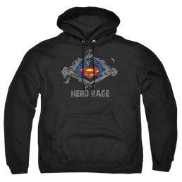 Superman Nerd Rage - Pullover Hoodie Pullover Hoodie Superman   