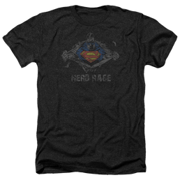 Superman Nerd Rage - Men's Heather T-Shirt Men's Heather T-Shirt Superman   
