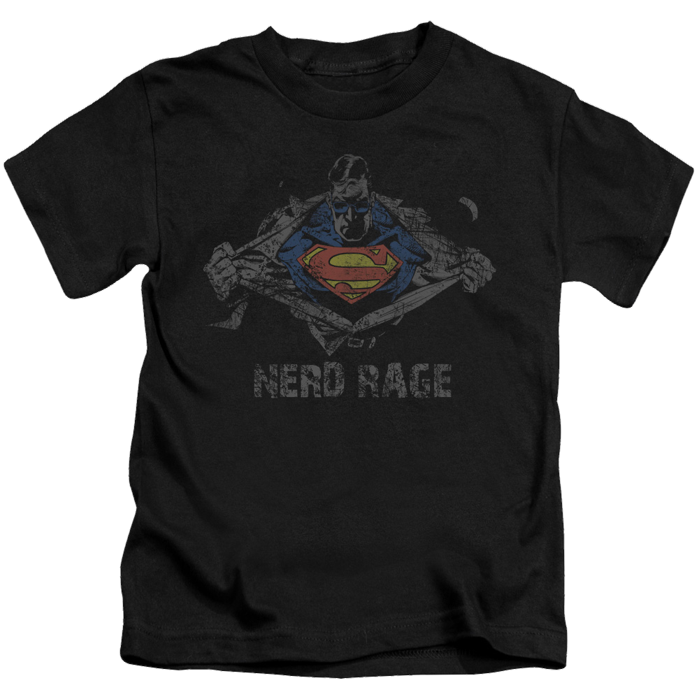 Superman Nerd Rage - Kid's T-Shirt Kid's T-Shirt (Ages 4-7) Superman   