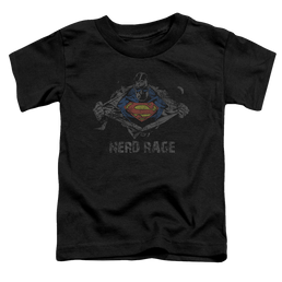 Superman Nerd Rage - Toddler T-Shirt Toddler T-Shirt Superman   