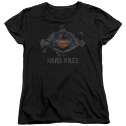Superman Nerd Rage - Women's T-Shirt Women's T-Shirt Superman   