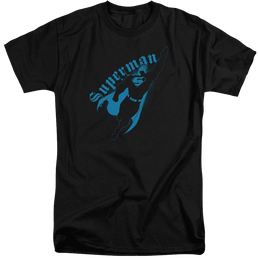 Superman Darkness - Men's Tall Fit T-Shirt Men's Tall Fit T-Shirt Superman   