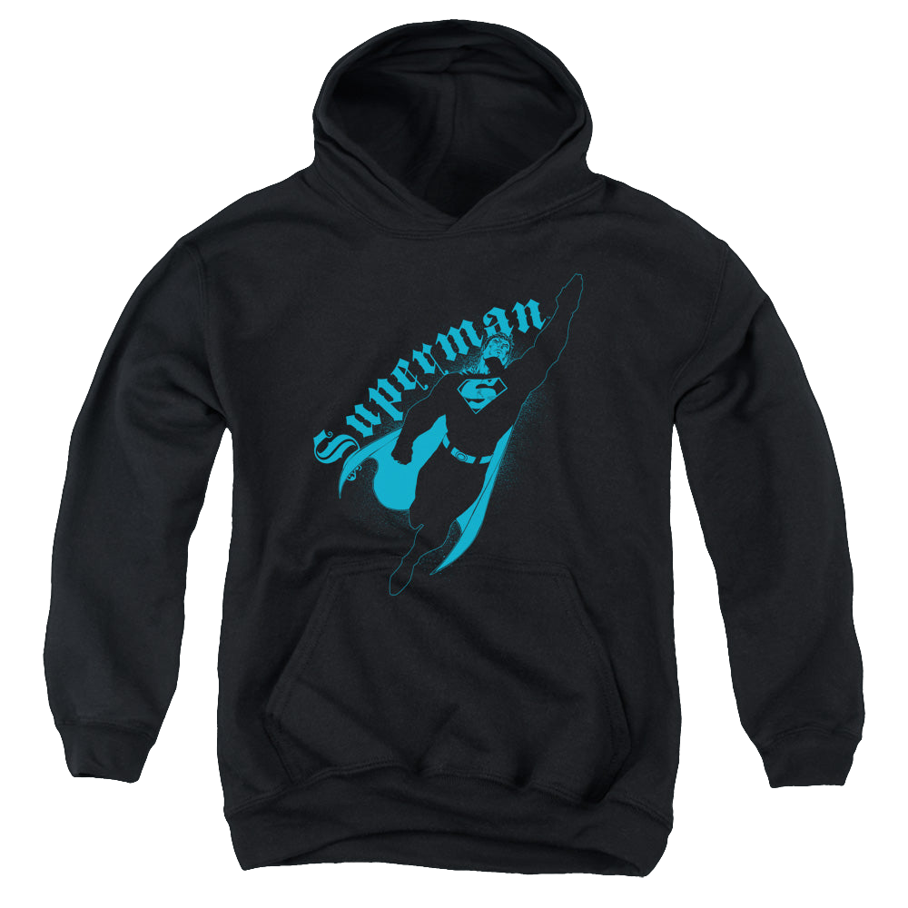 Superman Darkness - Youth Hoodie Youth Hoodie (Ages 8-12) Superman   
