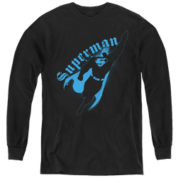 Superman Darkness - Youth Long Sleeve T-Shirt Youth Long Sleeve T-Shirt Superman   