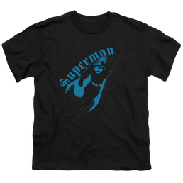 Superman Darkness - Youth T-Shirt Youth T-Shirt (Ages 8-12) Superman   