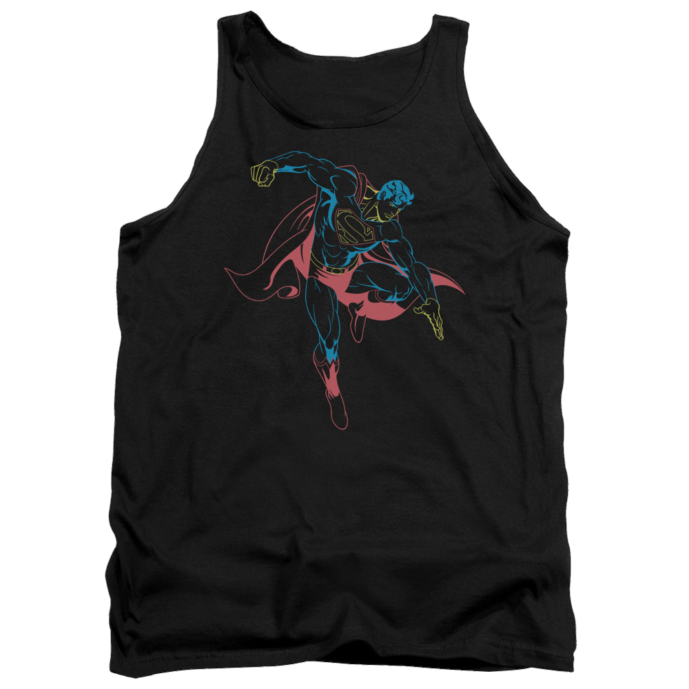 Superman Neon Superman - Men's Tank Top Men's Tank Superman   