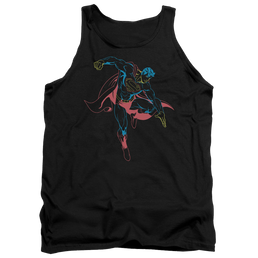 Superman Neon Superman - Men's Tank Top Men's Tank Superman   