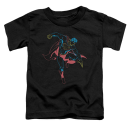Superman Neon Superman - Toddler T-Shirt Toddler T-Shirt Superman   