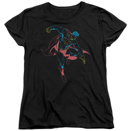 Superman Neon Superman - Women's T-Shirt Women's T-Shirt Superman   