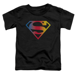 Superman Gradient Superman Logo - Toddler T-Shirt Toddler T-Shirt Superman   
