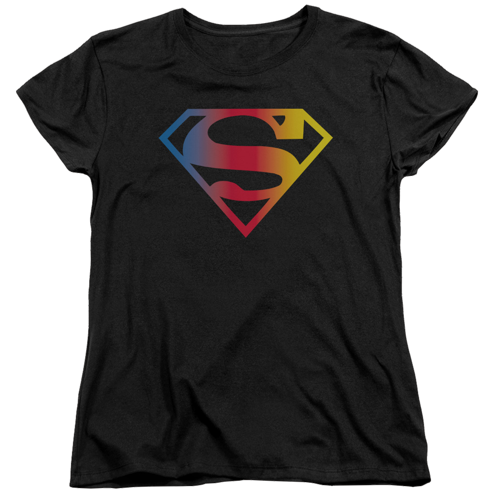 Superman Gradient Superman Logo - Women's T-Shirt Women's T-Shirt Superman   