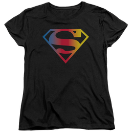 Superman Gradient Superman Logo - Women's T-Shirt Women's T-Shirt Superman   