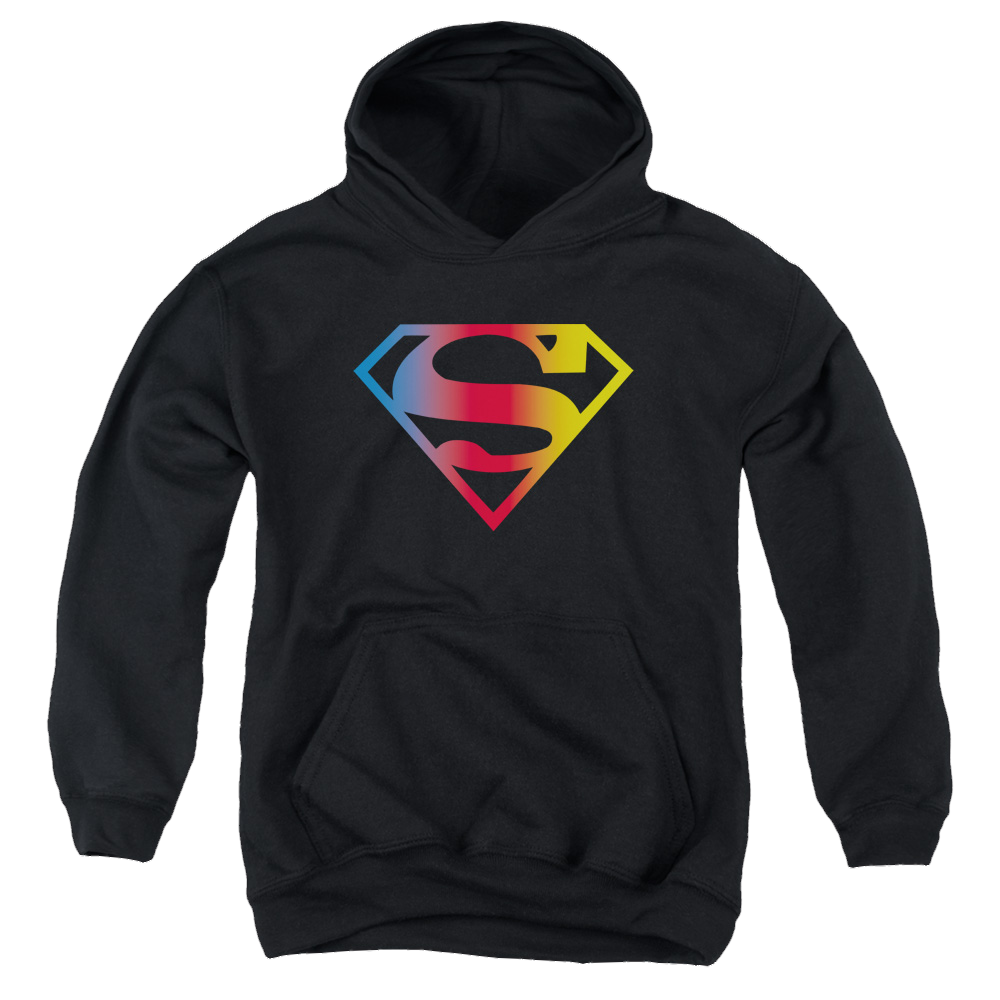 Superman Gradient Superman Logo - Youth Hoodie Youth Hoodie (Ages 8-12) Superman   