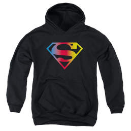 Superman Gradient Superman Logo - Youth Hoodie Youth Hoodie (Ages 8-12) Superman   