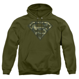 Superman Super Camo - Pullover Hoodie Pullover Hoodie Superman   