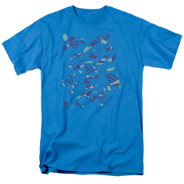 Superman Geo Scribbles - Men's Regular Fit T-Shirt Men's Regular Fit T-Shirt Superman   