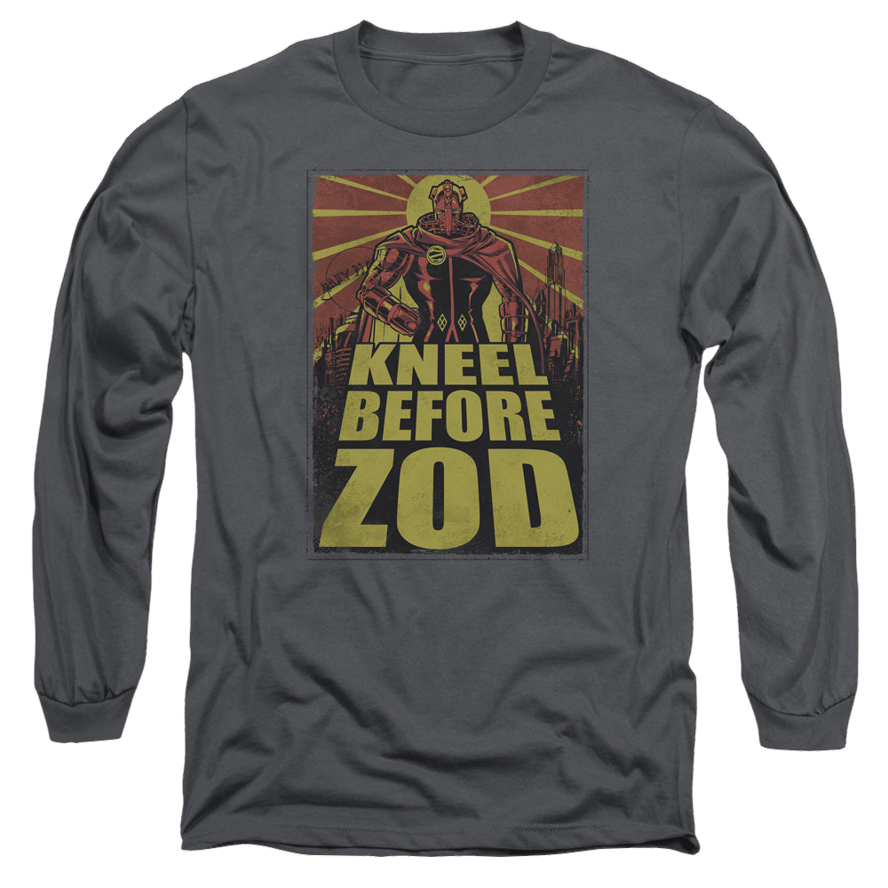 Superman Zod Poster - Men's Long Sleeve T-Shirt Men's Long Sleeve T-Shirt Superman   