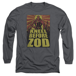 Superman Zod Poster - Men's Long Sleeve T-Shirt Men's Long Sleeve T-Shirt Superman   