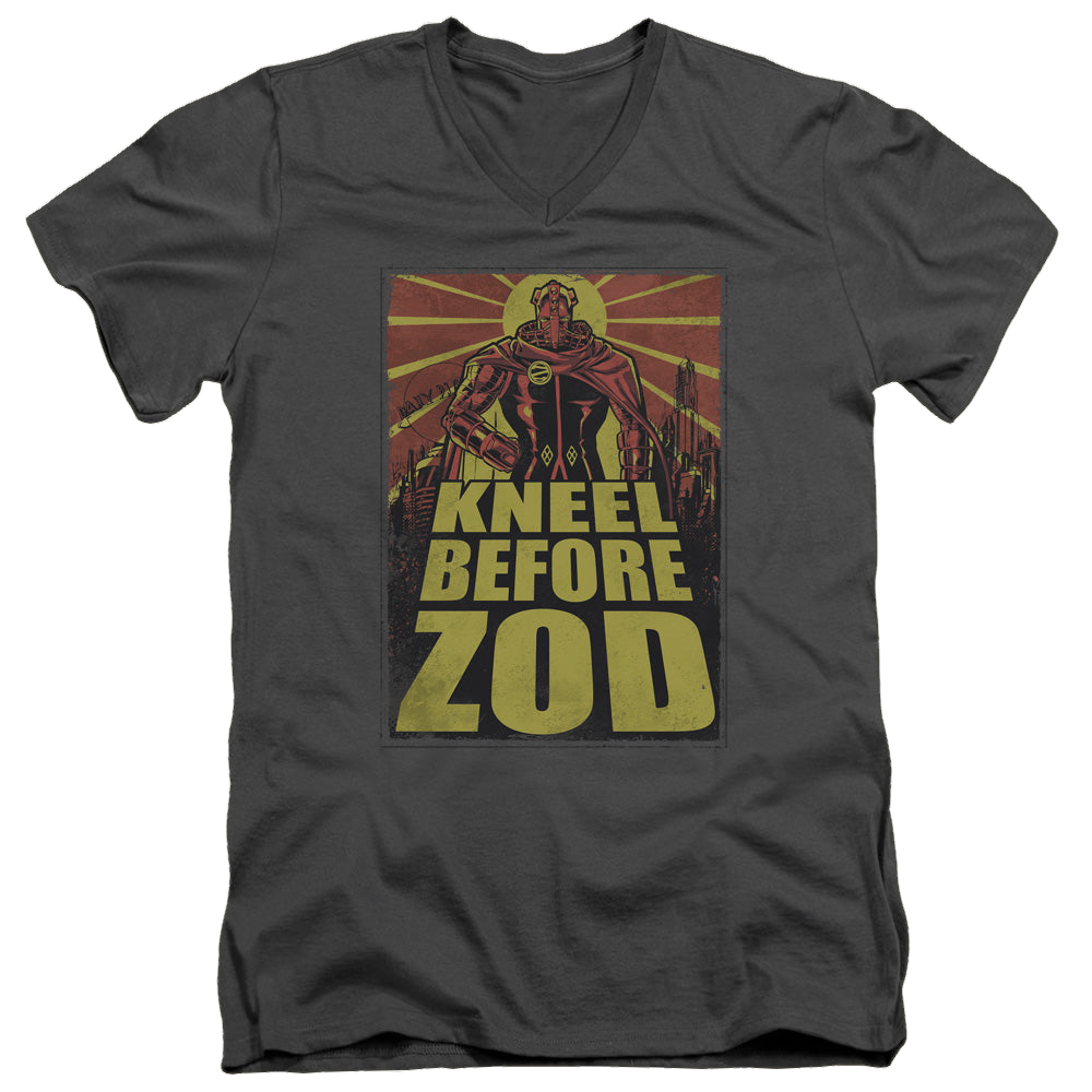 Superman Zod Poster - Men's V-Neck T-Shirt Men's V-Neck T-Shirt Superman   