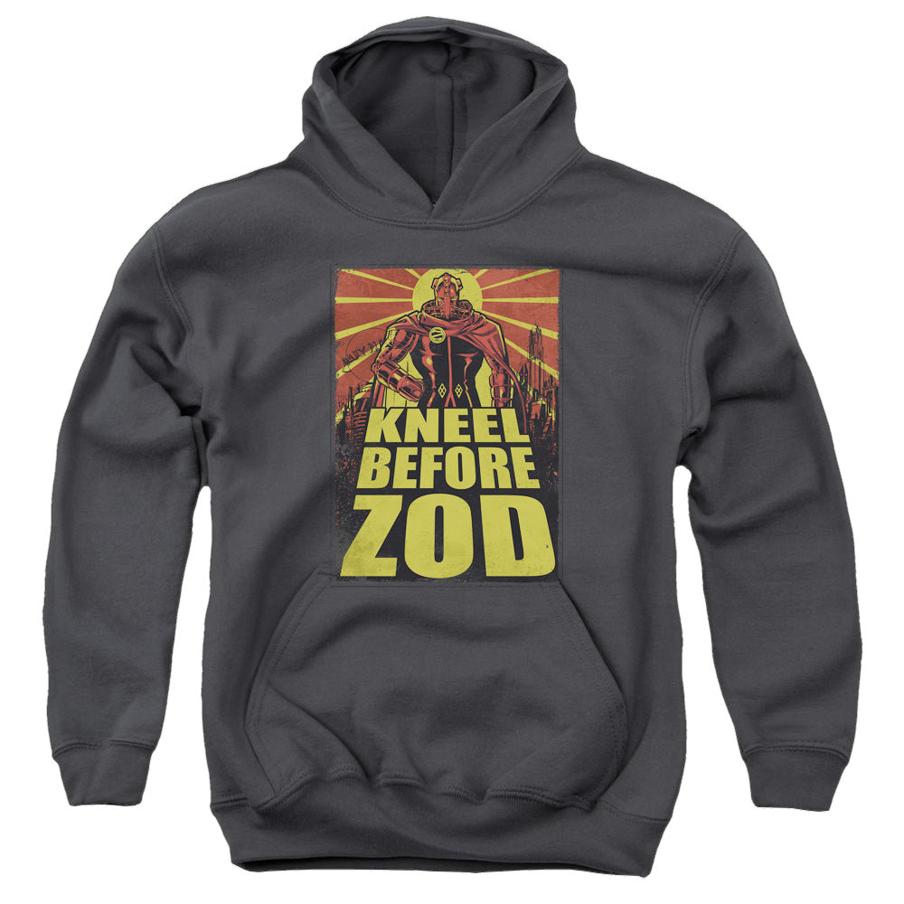 Superman Zod Poster - Youth Hoodie Youth Hoodie (Ages 8-12) Superman   