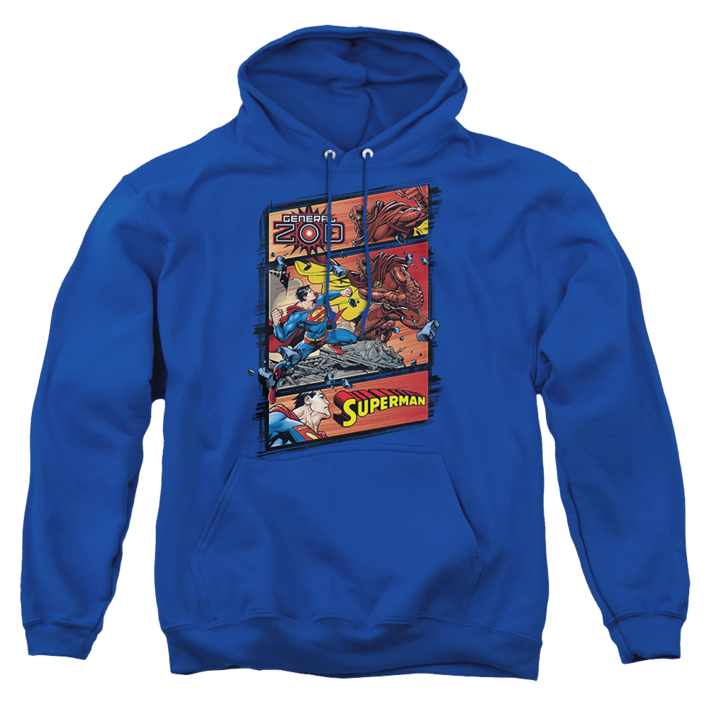 Superman Superman Vs Zod - Pullover Hoodie Pullover Hoodie Superman   