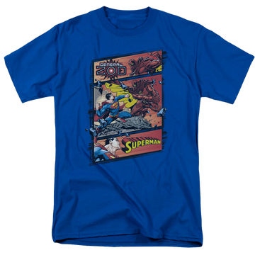 Superman Superman Vs Zod - Men's Regular Fit T-Shirt Men's Regular Fit T-Shirt Superman   