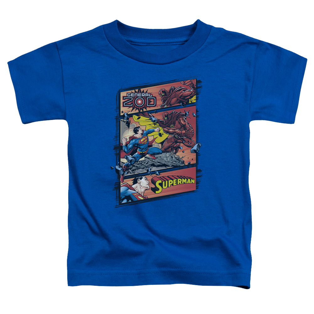 Superman Superman Vs Zod - Kid's T-Shirt Kid's T-Shirt (Ages 4-7) Superman   