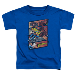 Superman Superman Vs Zod - Toddler T-Shirt Toddler T-Shirt Superman   