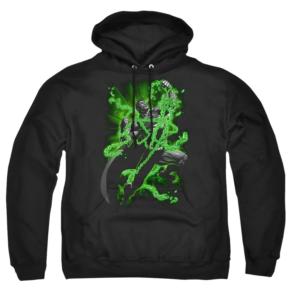 Superman Kryptonite Chains - Pullover Hoodie Pullover Hoodie Superman   