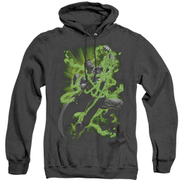 Superman Kryptonite Chains - Heather Pullover Hoodie Heather Pullover Hoodie Superman   