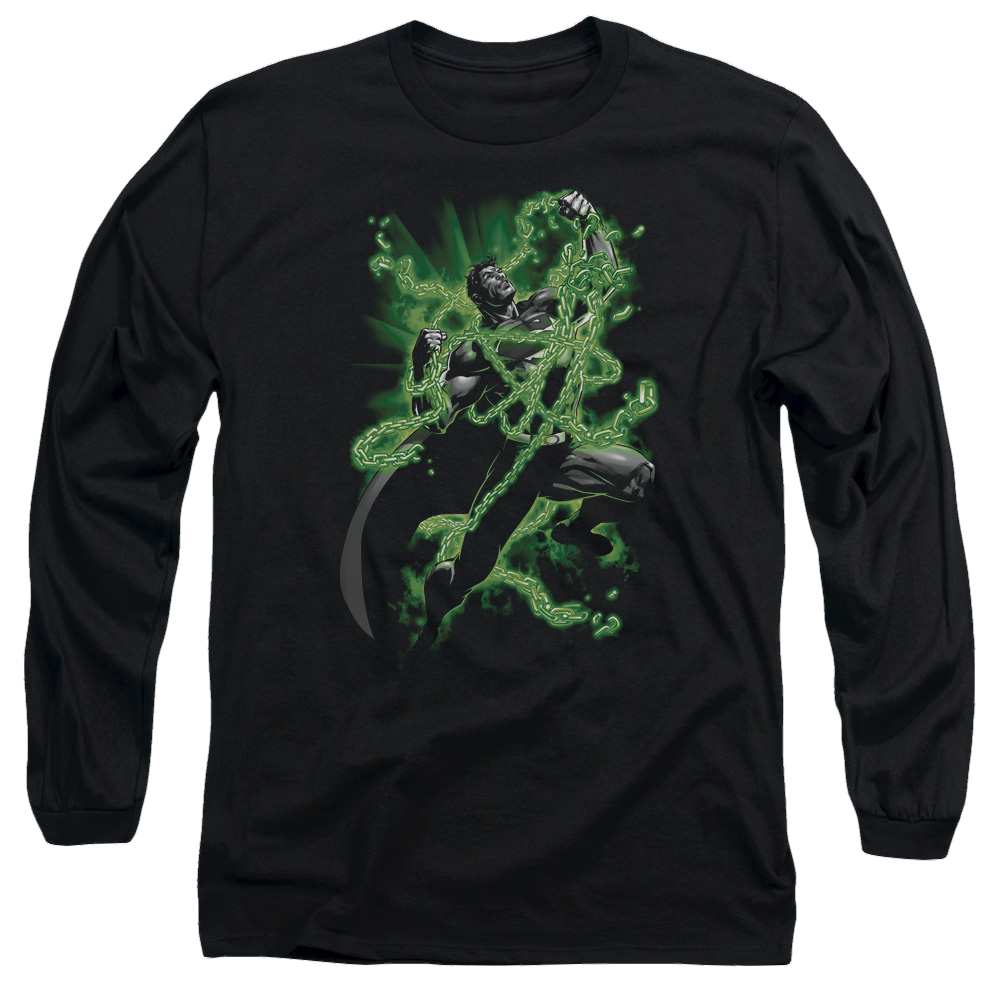 Superman Kryptonite Chains - Men's Long Sleeve T-Shirt Men's Long Sleeve T-Shirt Superman   