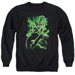 Superman Kryptonite Chains - Men's Crewneck Sweatshirt Men's Crewneck Sweatshirt Superman   