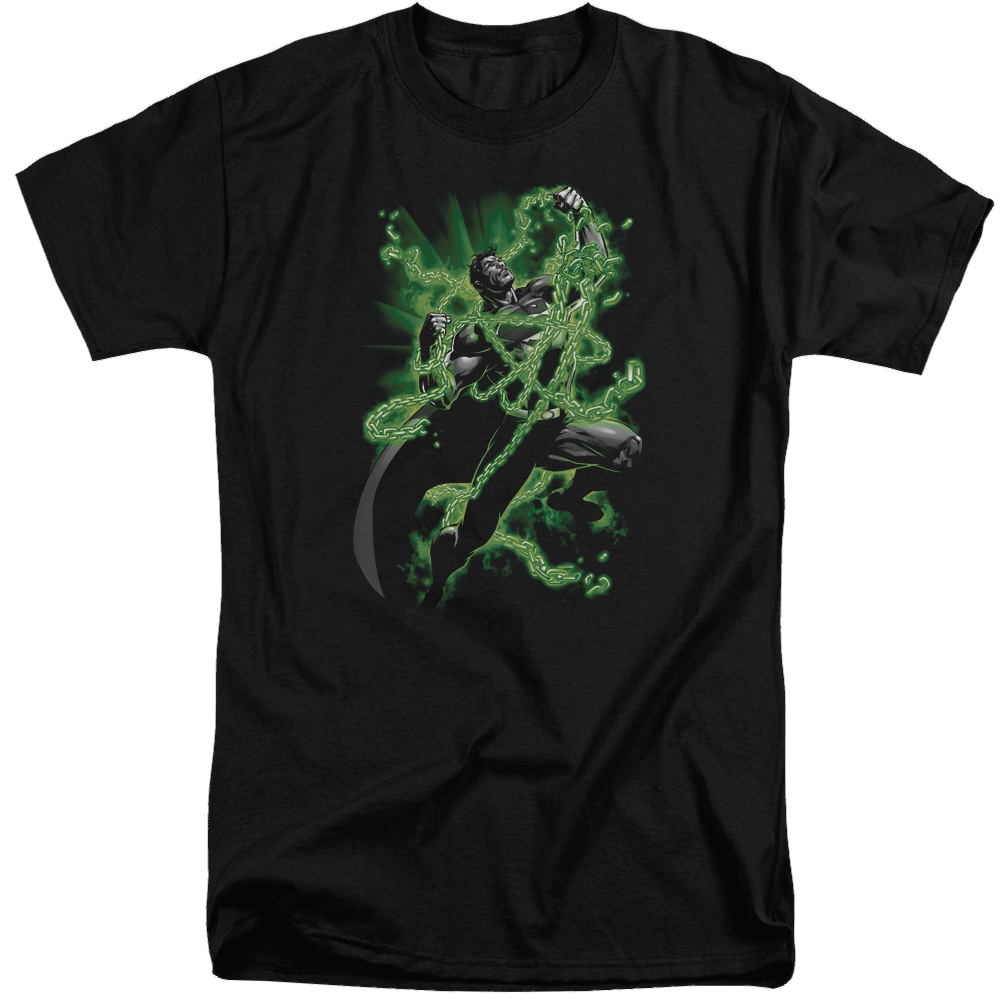 Superman Kryptonite Chains - Men's Tall Fit T-Shirt Men's Tall Fit T-Shirt Superman   
