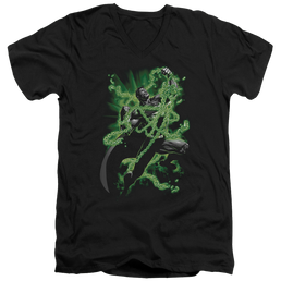 Superman Kryptonite Chains - Men's V-Neck T-Shirt Men's V-Neck T-Shirt Superman   
