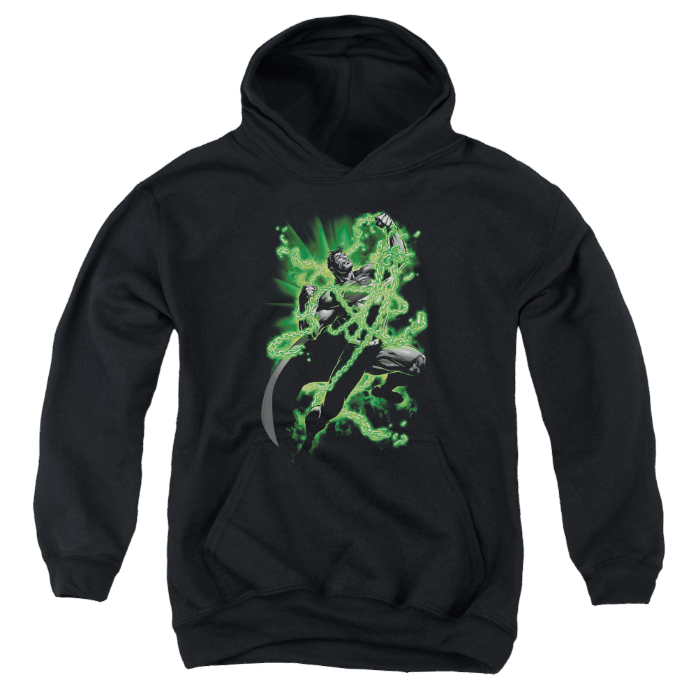 Superman Kryptonite Chains - Youth Hoodie Youth Hoodie (Ages 8-12) Superman   