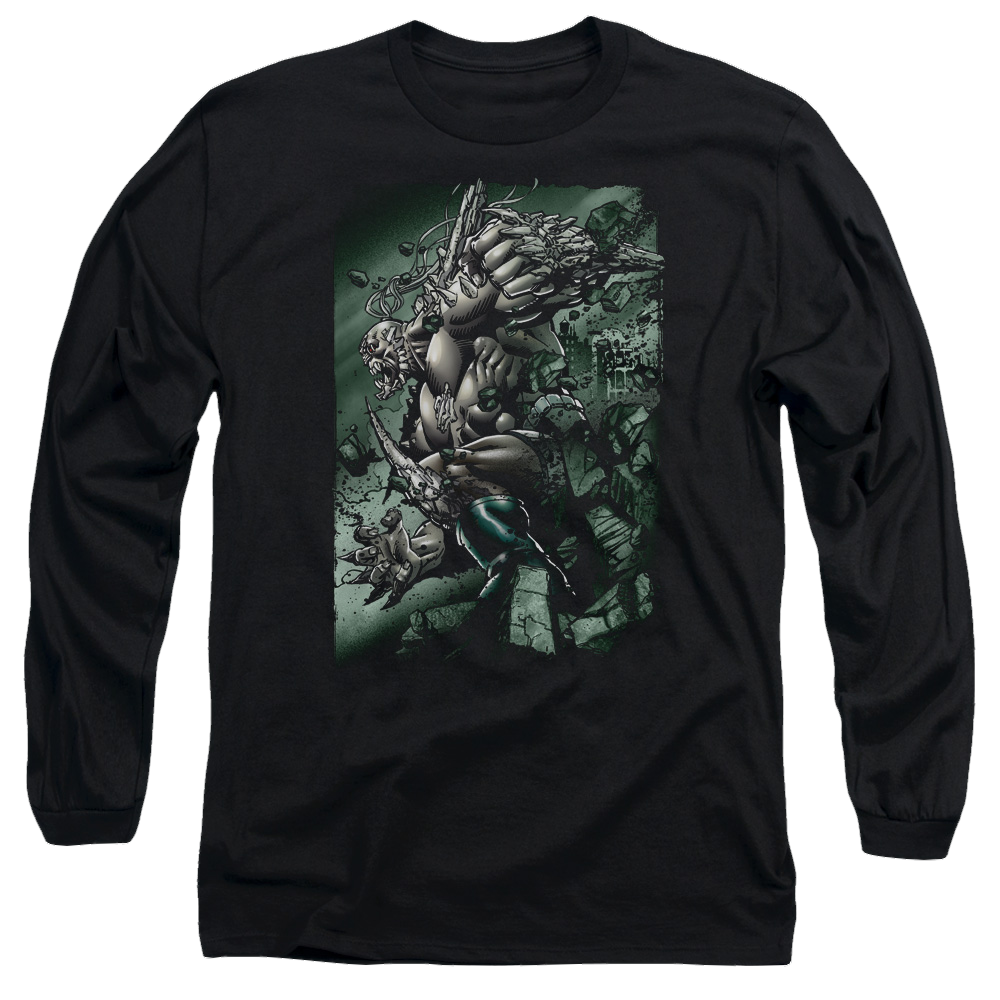 Superman Doomsday Destruction - Men's Long Sleeve T-Shirt Men's Long Sleeve T-Shirt Superman   