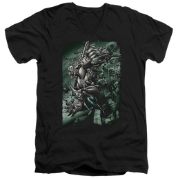 Superman Doomsday Destruction - Men's V-Neck T-Shirt Men's V-Neck T-Shirt Superman   