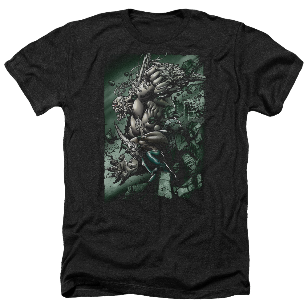 Superman Doomsday Destruction - Men's Heather T-Shirt Men's Heather T-Shirt Superman   