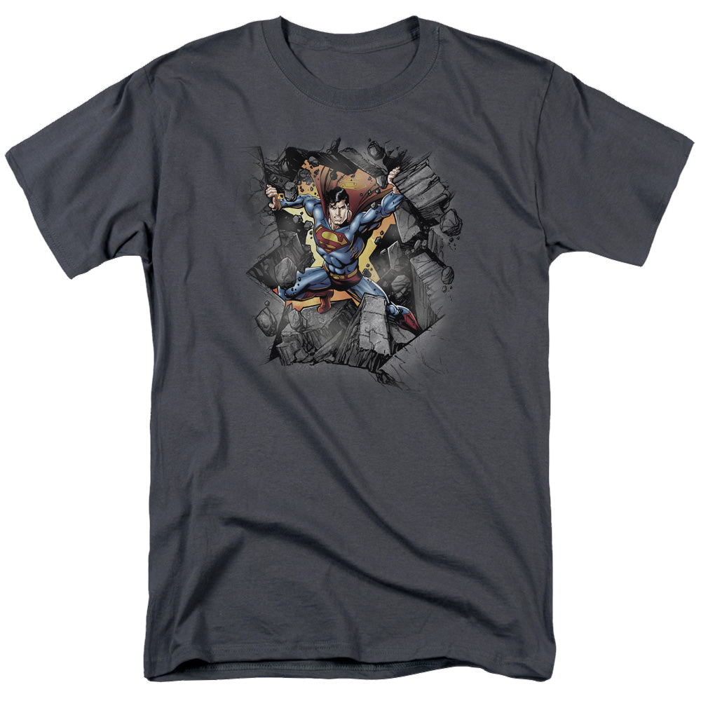 Superman Break On Through - Men's Regular Fit T-Shirt Men's Regular Fit T-Shirt Superman   