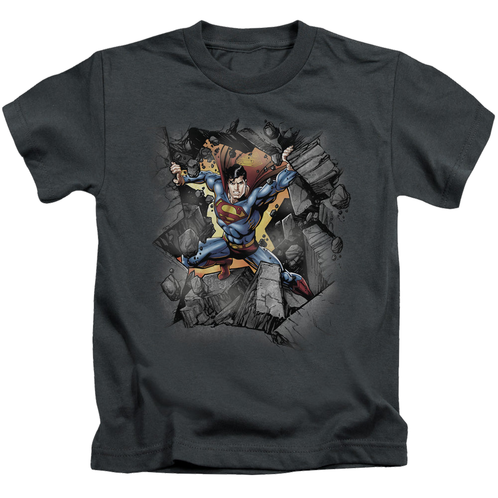 Superman Break On Through - Kid's T-Shirt Kid's T-Shirt (Ages 4-7) Superman   