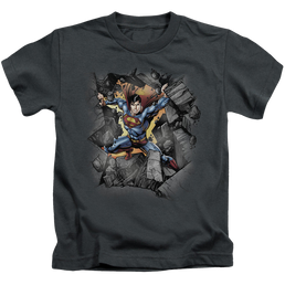 Superman Break On Through - Kid's T-Shirt Kid's T-Shirt (Ages 4-7) Superman   