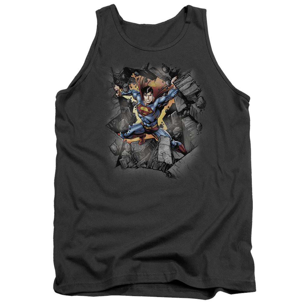 Superman Break On Through - Men's Tank Top Men's Tank Superman   
