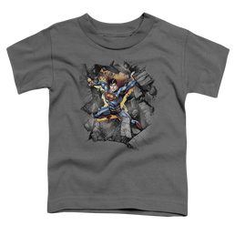 Superman Break On Through - Toddler T-Shirt Toddler T-Shirt Superman   