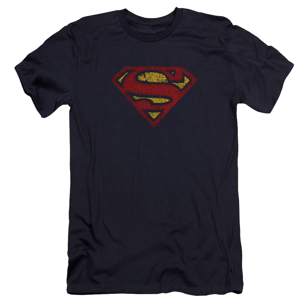 Superman Crackle S - Men's Premium Slim Fit T-Shirt Men's Premium Slim Fit T-Shirt Superman   