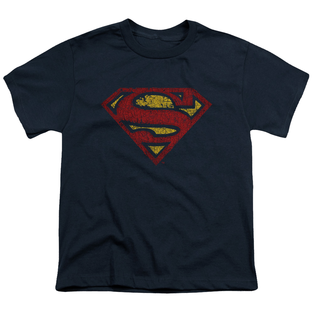 Superman Crackle S - Youth T-Shirt Youth T-Shirt (Ages 8-12) Superman   