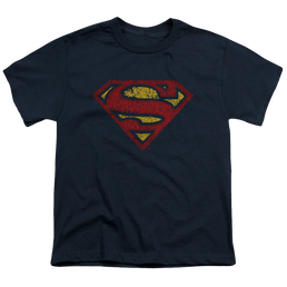 Superman Crackle S - Youth T-Shirt Youth T-Shirt (Ages 8-12) Superman   