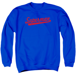 Superman S Tail - Men's Crewneck Sweatshirt Men's Crewneck Sweatshirt Superman   